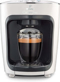Máquina de café de cápsulas Tchibo Cafissimo mini (para café, espresso, Caffé Crema y té) blanca (Classy White)