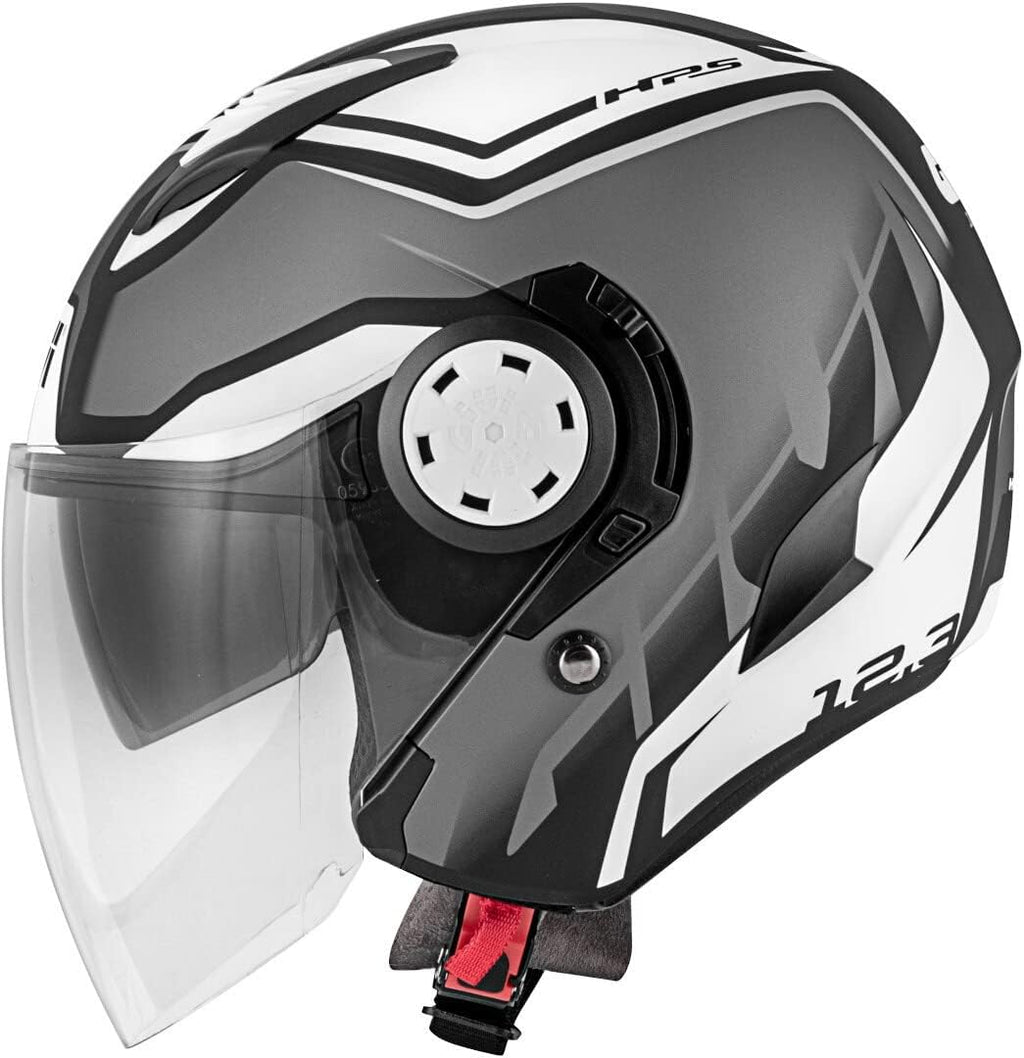 Casco Demi-Jet HPS 12.3 Stratos Graphic Shade