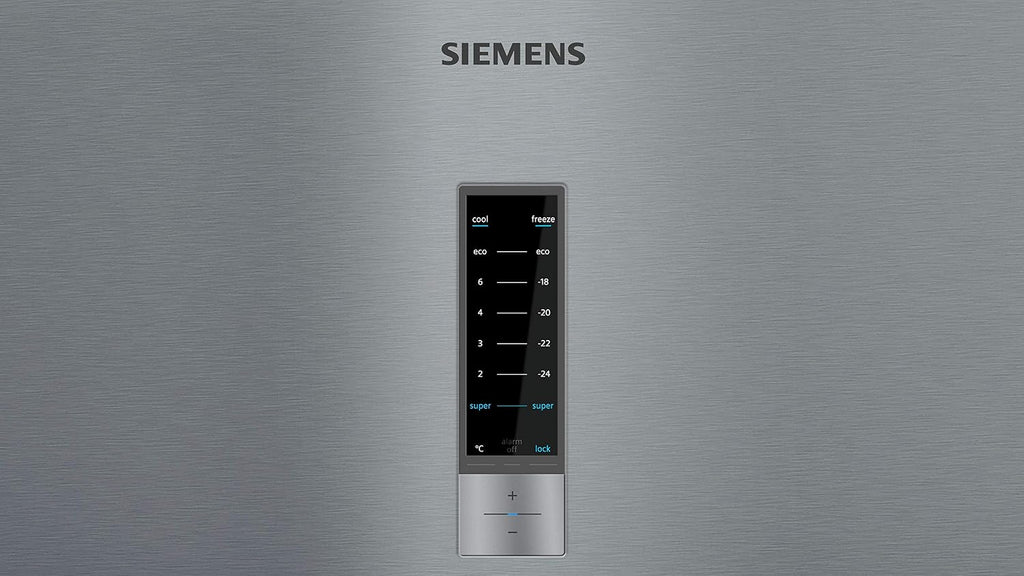 Siemens KG39NXIDR iQ300 Freistehende Kühl-Gefrier-Kombination mit Gefrierbereich, 191 kWh pro Jahr, 368 L, hyperFresh Frischesystem, noFrost, freshSense, bottleRack
