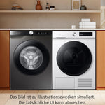 Samsung Waschmaschine, 9 kg, 1.400 U/min, EEK: A, Mikroplastik-Programm, Ecobubble, 14 Programme, WiFi SmartControl, Schwarz, WW90CGC04AABEG
