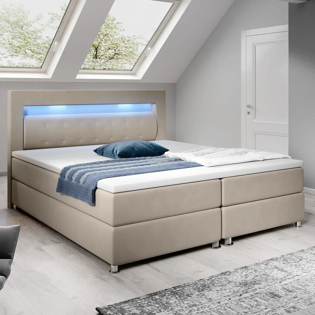 Cama baúl Vancouver 2025 – Tela