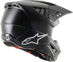 Casco de motocross Alpinestars S-M5 Solid 2024 (Negro mate, L (59/60))
