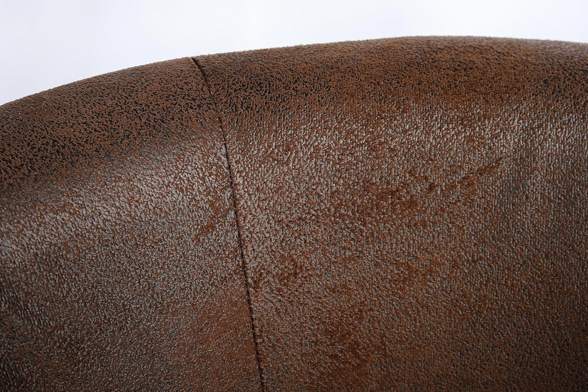 Sillón tipo cóctel de diseño genérico, marrón antiguo, butaca, sillón club, sillón lounge, mueble club, silla de oficina, mobiliario para consultorio, aspecto de cuero, ¡¡Nuevo!!
