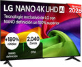 LG 43UA73006LA - TV 43", UHD 4K, WebOS 25, IA Ultimate, HDR10 Pro, Super Escalado, Dolby Digital Plus, Google Assistant, Negro