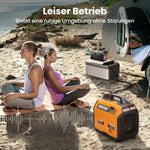 Generador inversor maXpeedingrods 3300W, generador de gasolina de 4 tiempos con USB y enchufes de 230V, ligero, como generador de emergencia para cortes de energía, camping, caravanas, garaje y obras de construcción