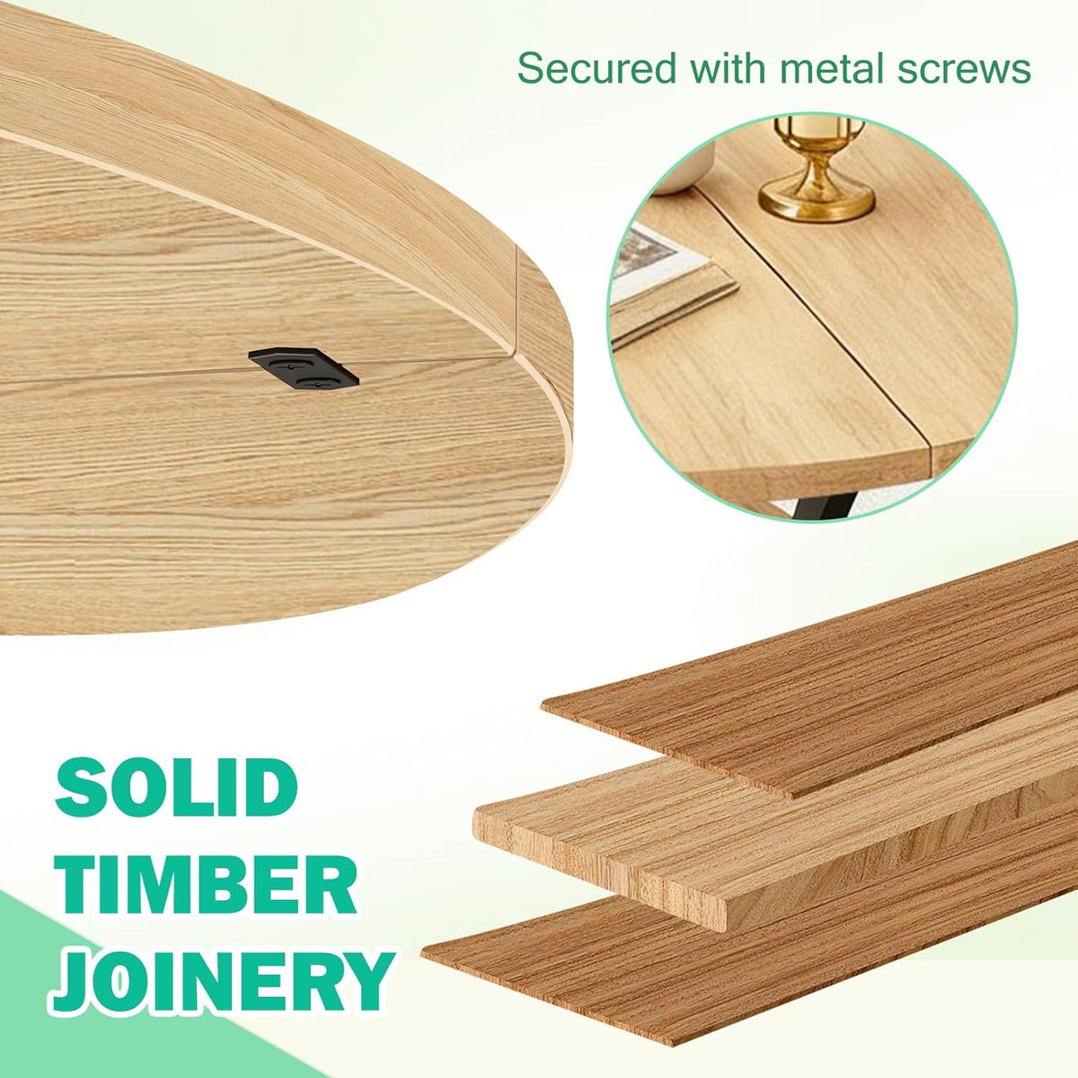 Mesa de comedor redonda TWSOUL para 2–4 personas, mesa de cocina pequeña de madera, mesa de comedor con estante, mesa para cocina, salón u oficina, diseño industrial, 80 x 75 cm
