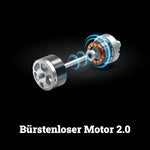 Soplador de hojas inalámbrico WORX Nitro 40V WG585E - motor sin escobillas - 3 velocidades y modo turbo - velocidad del aire 266 km/h - caudal de aire 1053 m³/h - incluye 2 baterías de 4Ah y cargador rápido doble de 4A