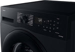 Samsung Waschmaschine, 9 kg, 1.400 U/min, EEK: A, Mikroplastik-Programm, Ecobubble, 14 Programme, WiFi SmartControl, Schwarz, WW90CGC04AABEG