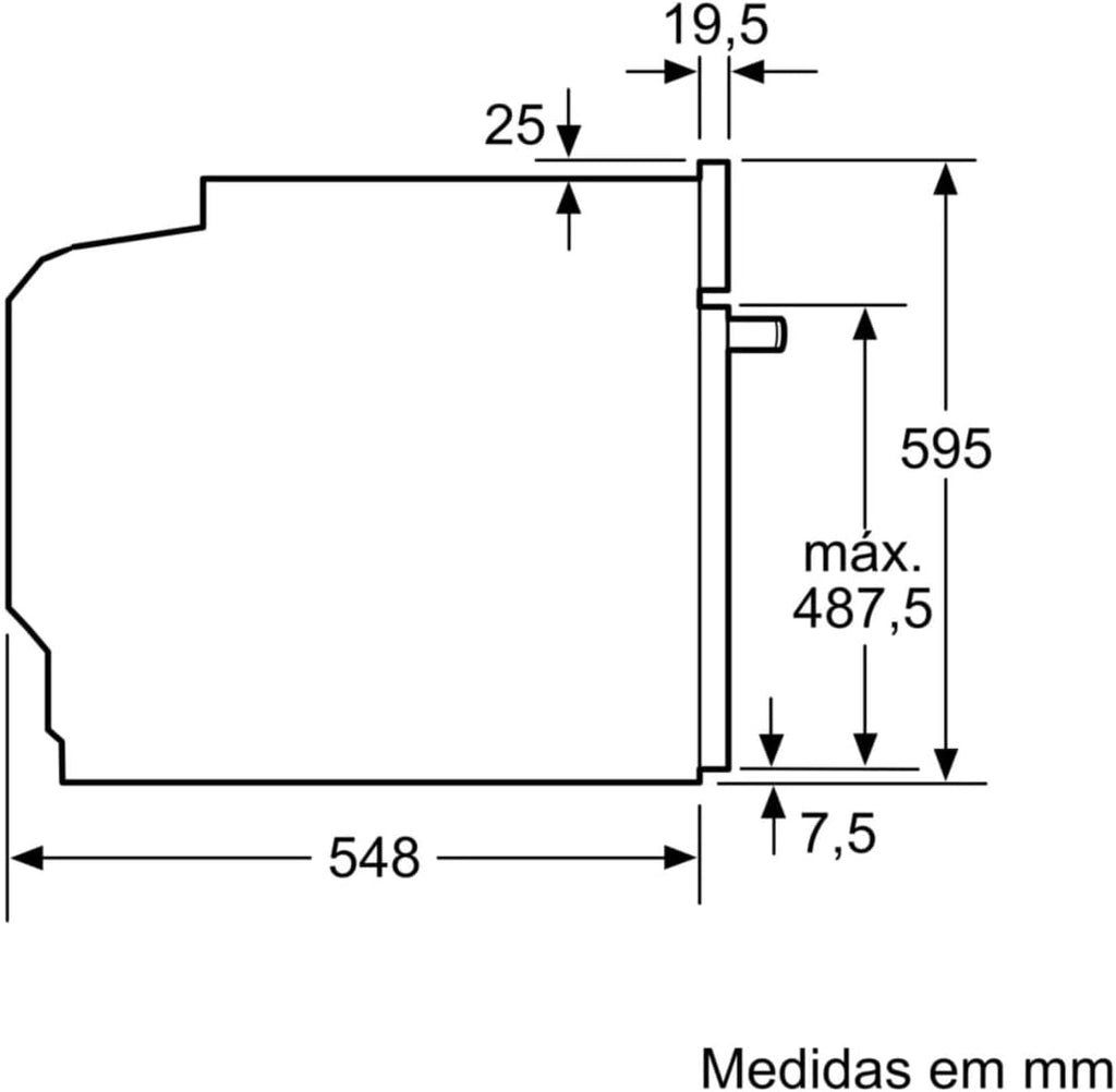 Horno Siemens AG HB537GES3, 3600 W, 71 l, marca: Siemens AG - EAN: 4242003956168