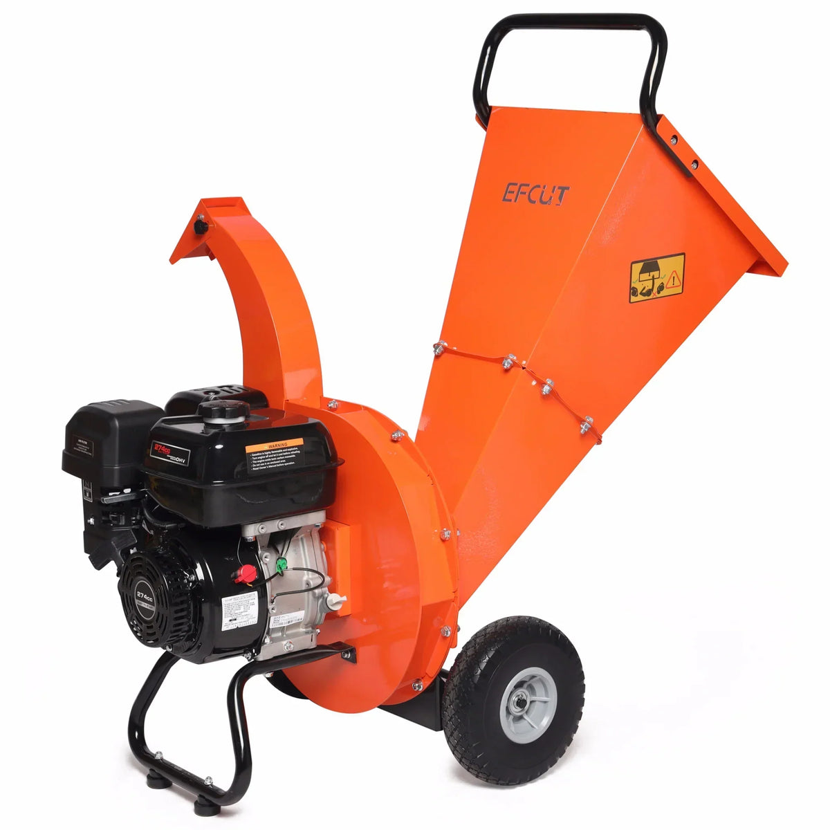 Trituradora de madera EFCUT C40 2026 – Capacidad de 10 cm – Motor de 9 HP y 274 cc – Astilladora a gasolina de alto rendimiento