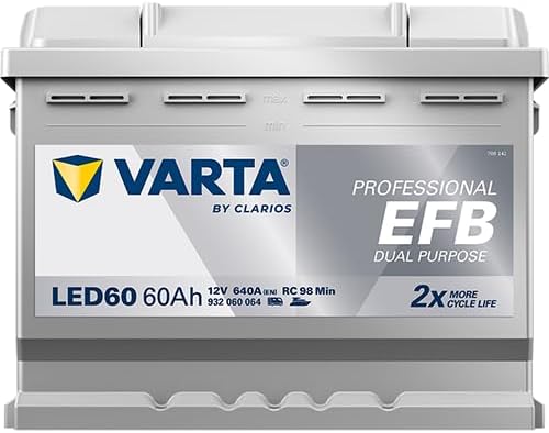 Batería VARTA Professional Dual Purpose EFB LED 60 12V 60AH 680 AMPS