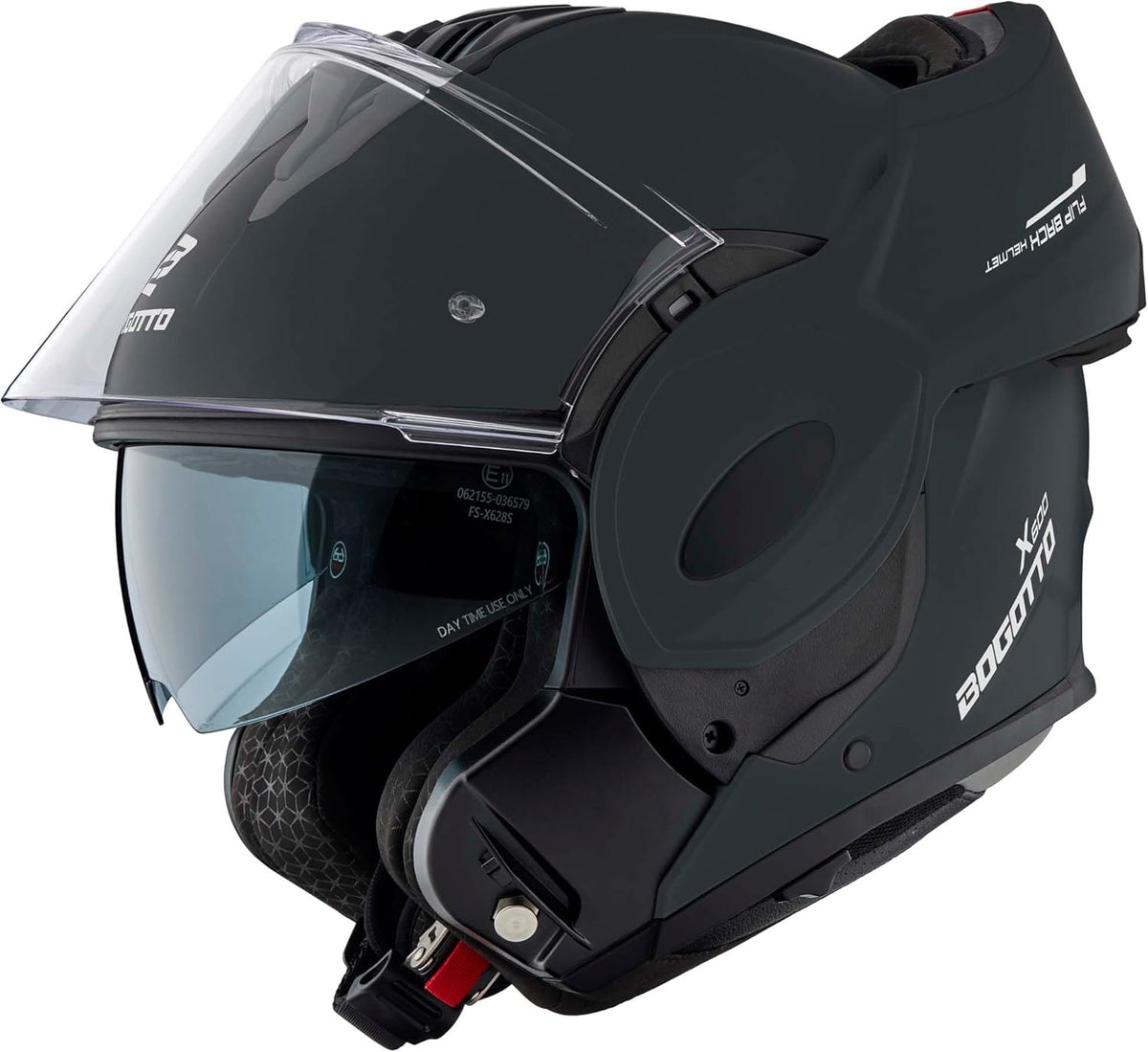 Casco Bogotto FS-X600, Negro Mate, L
