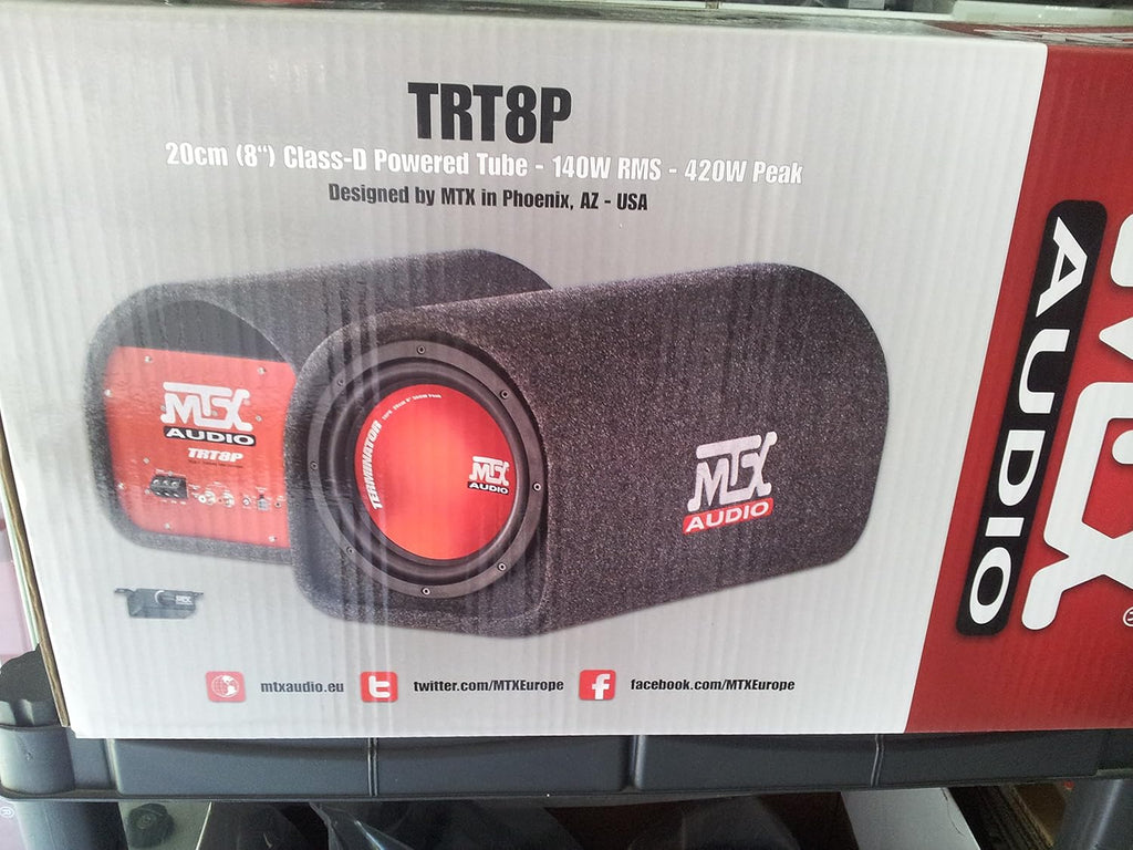 SUBWOOFER MTX 420 W MÁX. - 20 cm - AMPLIFICADOR CLASE D