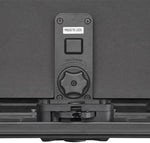 Top Case Générique Alp44B Alpine Black Line Noir avec plaque universelle compatible avec les supports Givi Monolock