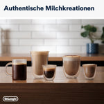 Cafetera espresso De'Longhi La Specialista Arte EC9155.MB con portafiltro y molinillo, 8 niveles de molienda, 15 bares, 3 niveles de temperatura, boquilla para espuma de leche, 1300 W, depósito de 1,5 l, acero inoxidable/negro, incluye kit de barista