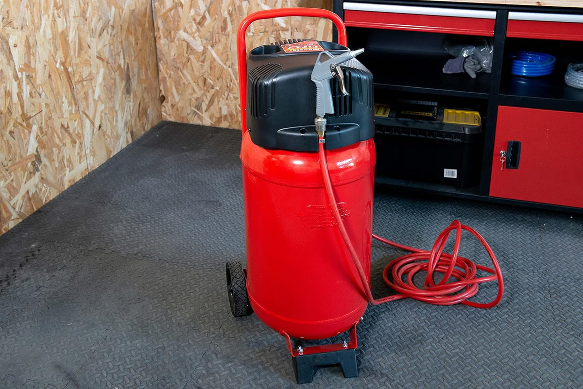 Compresor Mecafer 425090 de 50 L y 2 hp fifty mecafer