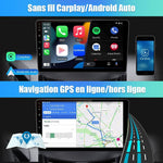 Autorradio Android 13 AWESAFE para Renault Megane 2 2002-2009, pantalla táctil de 9", WiFi, CarPlay y Android Auto, 2 GB RAM + 32 GB ROM, Bluetooth, GPS, FM/AM, DSP