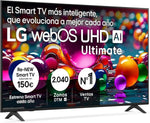 LG 43UA73006LA - TV 43", UHD 4K, WebOS 25, IA Ultimate, HDR10 Pro, Super Escalado, Dolby Digital Plus, Google Assistant, Negro