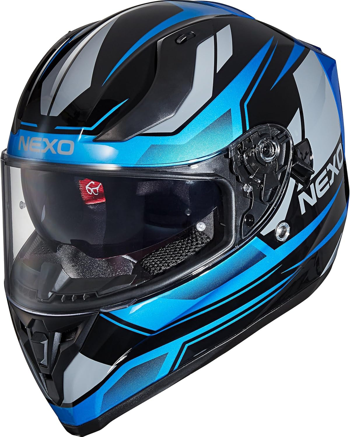 Nexo Casco integral Casco de moto Casco integral Sport II, Unisex, Deportivo, para todo el año, Termoplástico