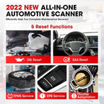 Escáner OBD2 Launch CRP129X Elite, herramienta de diagnóstico automotriz, actualización gratuita 2023, 8 reinicios: EPB/SAS/TPMS/BMS/Acelerador/Aceite, codificación de inyectores, ABS/SRS/TCM/Motor, Auto Vin