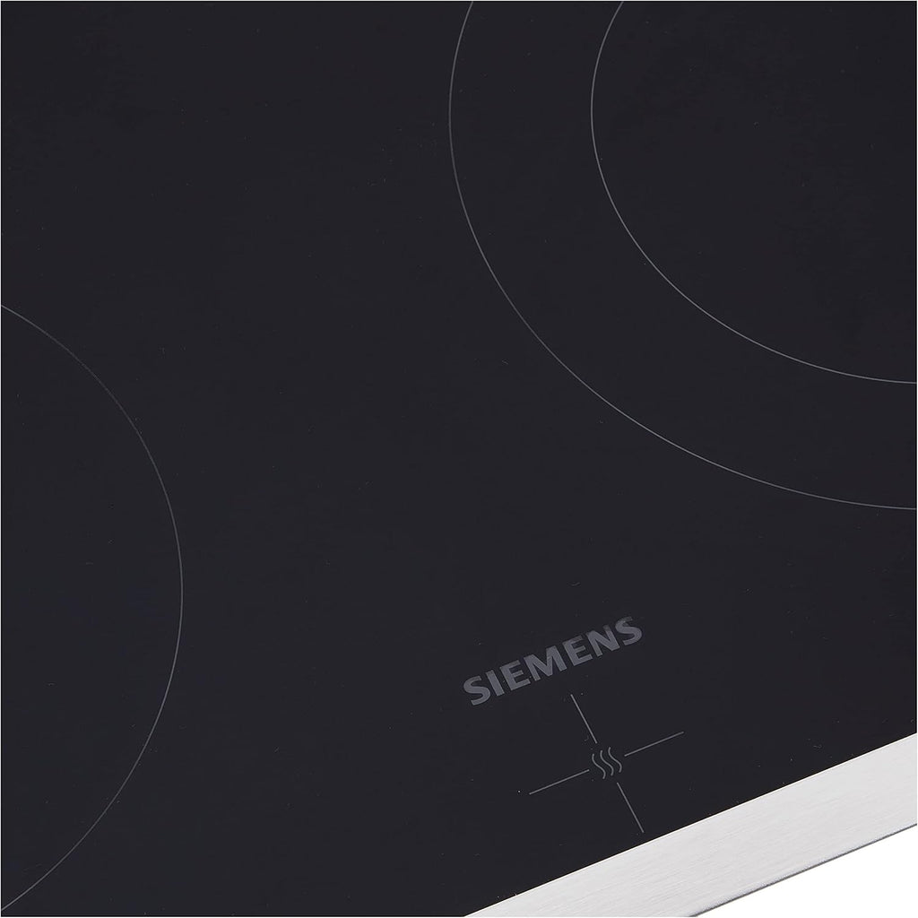 Siemens iQ300 Elektrokochfeld 60 cm Mit Rahmen aufliegend schwarz EA645GN17