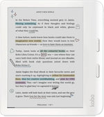 Kobo Libra Colour eReader | 7" E Ink Kaleido™ 3 Display | Adjustable Color Temperature and Brightness | Blue Light Reduction | eBooks and AudioBooks | 32GB Memory | Water Resistant | White