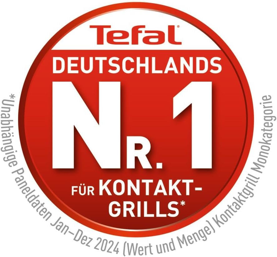 Tefal OptiGrill Elite XL Grill de contacto, 16 programas, pantalla digital con indicador de nivel de cocción, placas XL extraíbles, función Grill Boost, uso intuitivo, parrilla eléctrica, acero inoxidable, GC760D12