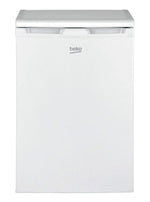 Refrigerador de mesa Beko TSE1284N, 4 estrellas, compartimento congelador, MinFrost, 101 l refrigeración, 13 l congelación, blanco, clase energética E
