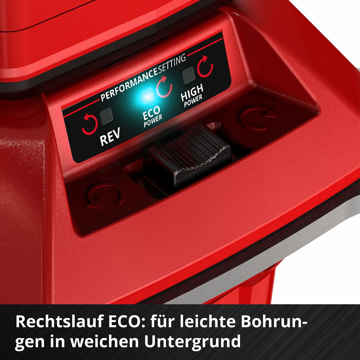 Barrenadora a batería Einhell GP-EA 18/150 Li BL Power X-Change 18V sin escobillas, 150 mm, 80 cm de profundidad de perforación, batería de 4,0 Ah y cargador