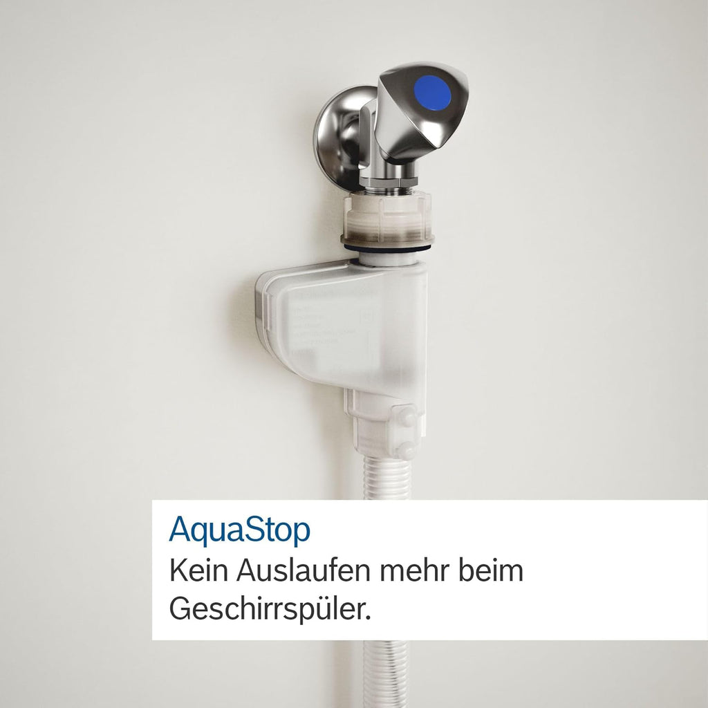 Bosch SPV2HMX42E, Serie 2, Smarter Geschirrspüler Vollintegriert, 45 cm breit, Besteckschublade, extra Trocknung auf Knopfdruck, höhenverstellbarer Oberkorb, leiser und effizienter Motor, mit aquaStop