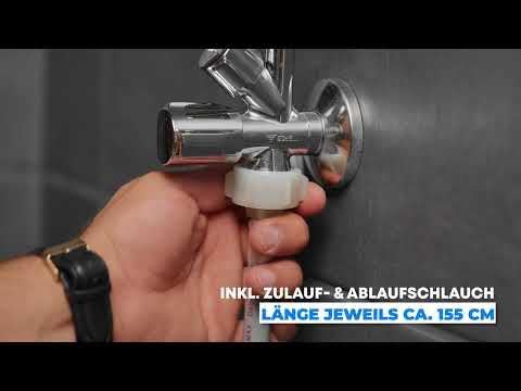 Minilavavajillas Bomann con conexión de agua | incl. manguera | Lavavajillas de sobremesa silencioso | Mini lavavajillas para cocinas pequeñas/camping | Lavavajillas pequeño con protección contra desbordamiento | TSG 7405 negro