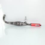 Tubo de escape MVT compatible con ciclomotor Peugeot 50 103 RCX 1994 a 2003 MVT S Race SP2 / 63328