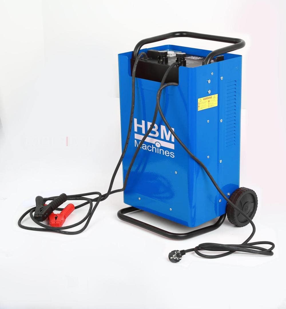 HBM Arrancador y Cargador de Batería 230 Voltios 12-24 Voltios