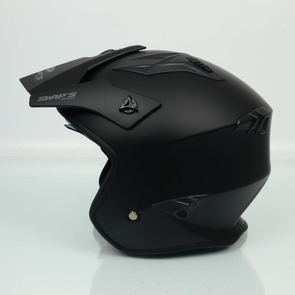 Casco Jet S769 TROOPER Negro Mate M