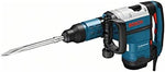 Martillo picador Bosch Professional GSH 7 VC (incl. empuñadura adicional, tubo de grasa, paño para la máquina, 1 cincel puntiagudo, SDS max, RTec Speed, 400 mm, maletín de transporte)
