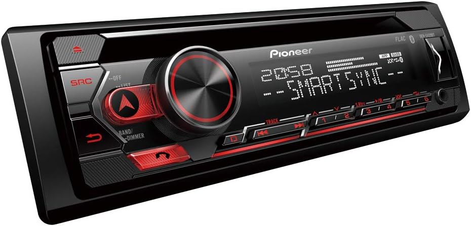 Autorradio Pioneer DEH-S420BT, Negro