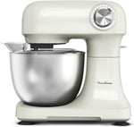 Moulinex, Bake Simple, Robot pastelero, compacto, fácil de usar, batidor de varillas, batidor y gancho amasador, QA141AF0