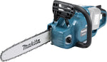 Motosierra a batería Makita DUC353, longitud de espada de 350 mm, funcionamiento a batería