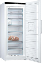 Congelador vertical independiente XXL Bosch Hausgeräte GSN54AWDV Serie 6 / A+++ / 176 x 70 cm / 188 kWh/año / blanco / 360 l / IceTwister / BigBox