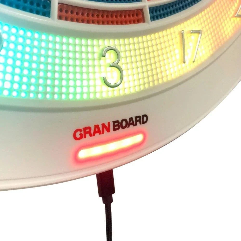 Smart Dartboard GranBoard 132 13.2 Zoll Turniermaß Bluetooth Verbindung Elektronisches Dartboard