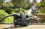 Gardena Comfort Hauswasserautomat 5000/5E LCD: Hauswasserpumpe mit LC-Display, energiesparend, Fördermenge 5000 l/h, 1300W Motor mit Thermoschutzschalter, Trockenlaufsicherung (1759-20)