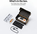 Flipper Zero Multitool de código abierto personalizable, lector RFID NFC, mando a distancia por infrarrojos, explorador de señales inalámbricas, blanco
