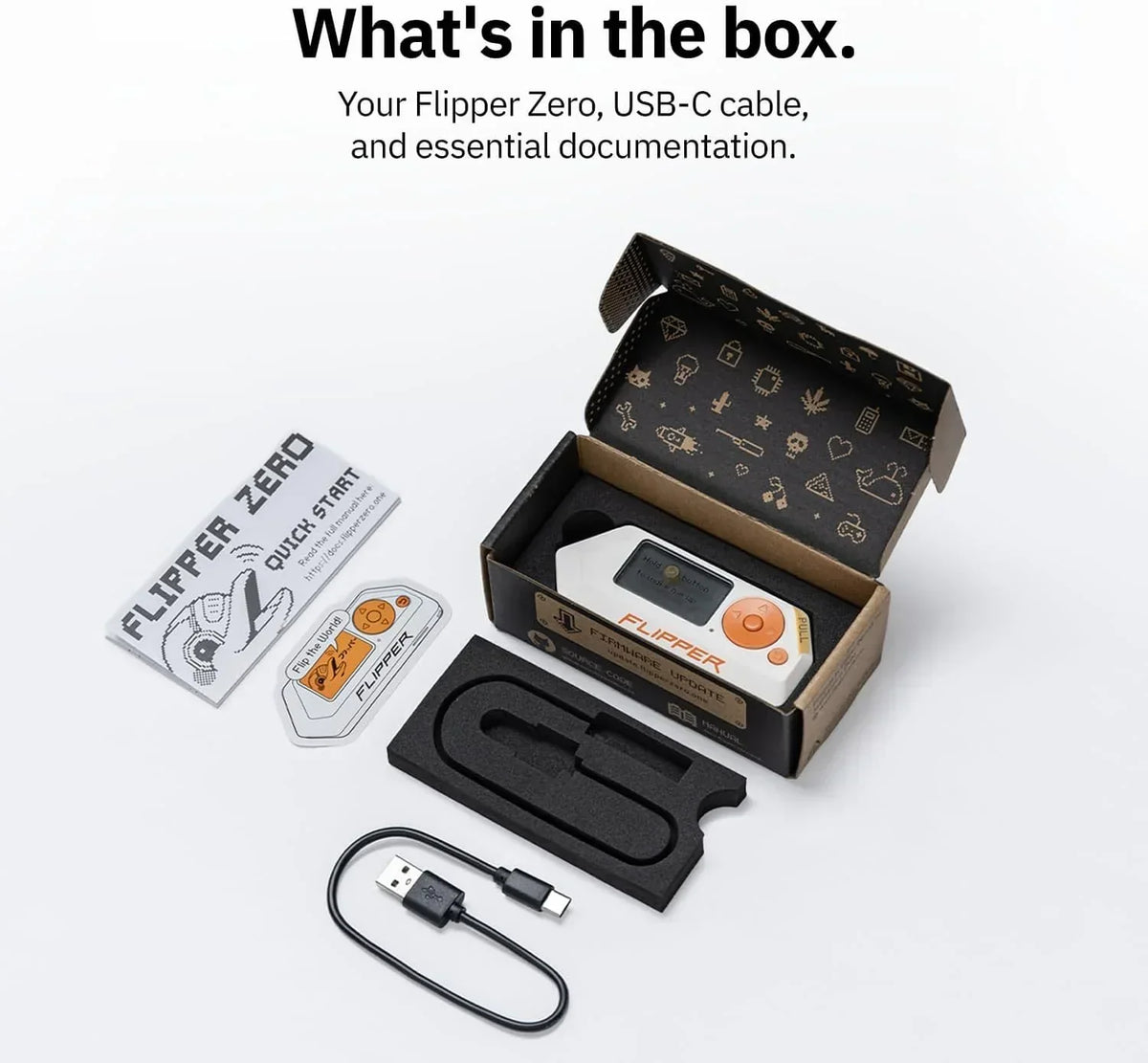 Flipper Zero Multitool de código abierto personalizable, lector RFID NFC, mando a distancia por infrarrojos, explorador de señales inalámbricas, blanco