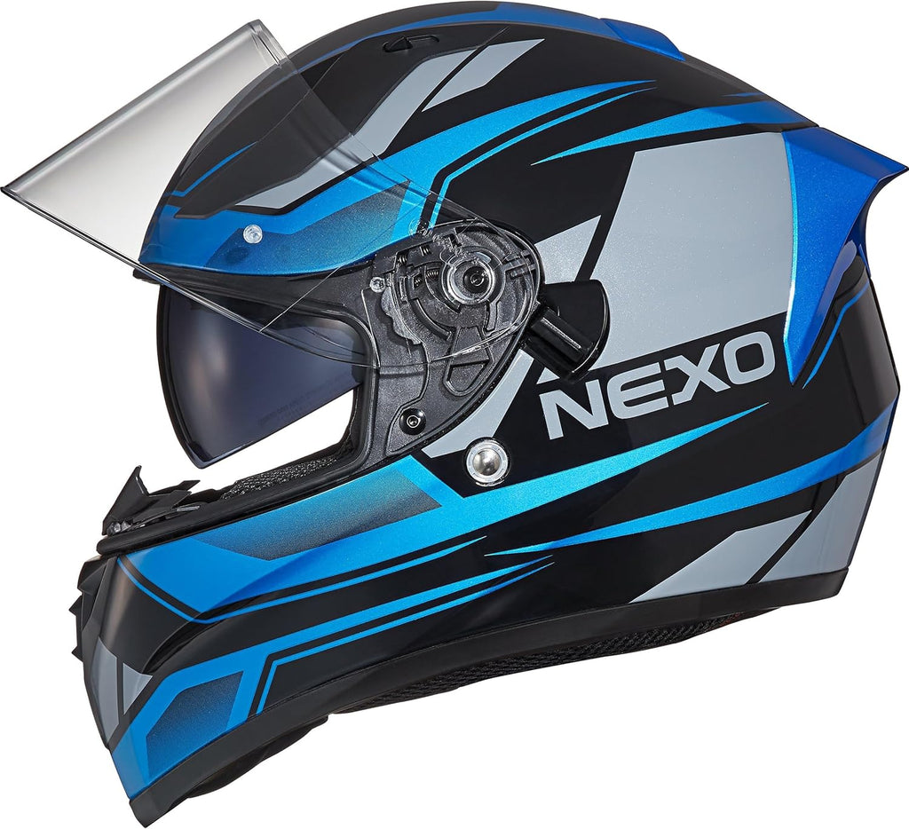 Nexo Casco integral Casco de moto Casco integral Sport II, Unisex, Deportivo, para todo el año, Termoplástico