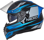 Nexo Casco integral Casco de moto Casco integral Sport II, Unisex, Deportivo, para todo el año, Termoplástico