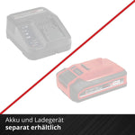 Herramienta multifunción inalámbrica Einhell GE-HC 18 Li T-Solo (2 en 1 cortasetos y motosierra, espada Oregon, sin batería ni cargador)