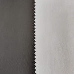 Banco esquinero Rodnik color latte, comedor, banco de asiento gris, moderno, piel sintética con repisa y espacio de almacenamiento