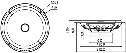 Kit de altavoces para coche Focal ISU165