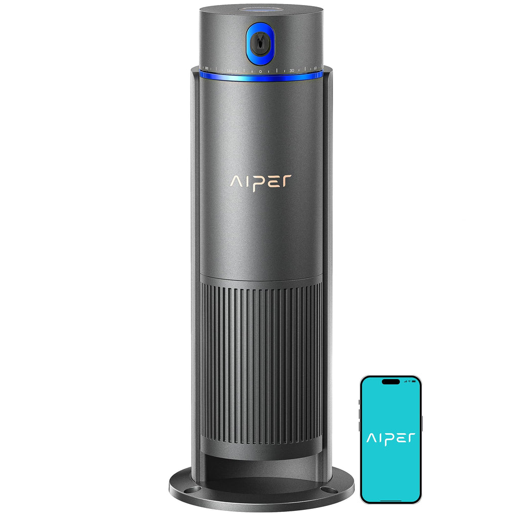 Dispositivo de riego multizona AIPER IrriSense 2 con control por aplicación, sensor de lluvia y programación inteligente para céspedes de 445 m²