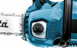 Motosierra a batería Makita DUC353, longitud de espada de 350 mm, funcionamiento a batería